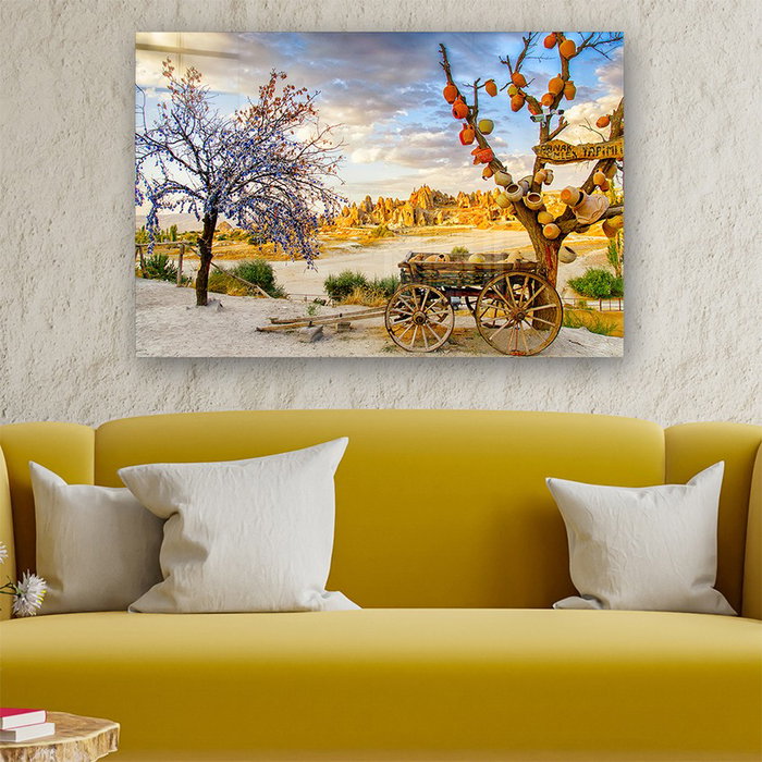 Wallity Cuadro decorativo de cristal templado Multicolor 50 x 70 cm Wallity Cuadro decorativo de cristal templado Multicolor 50 x 70 cm